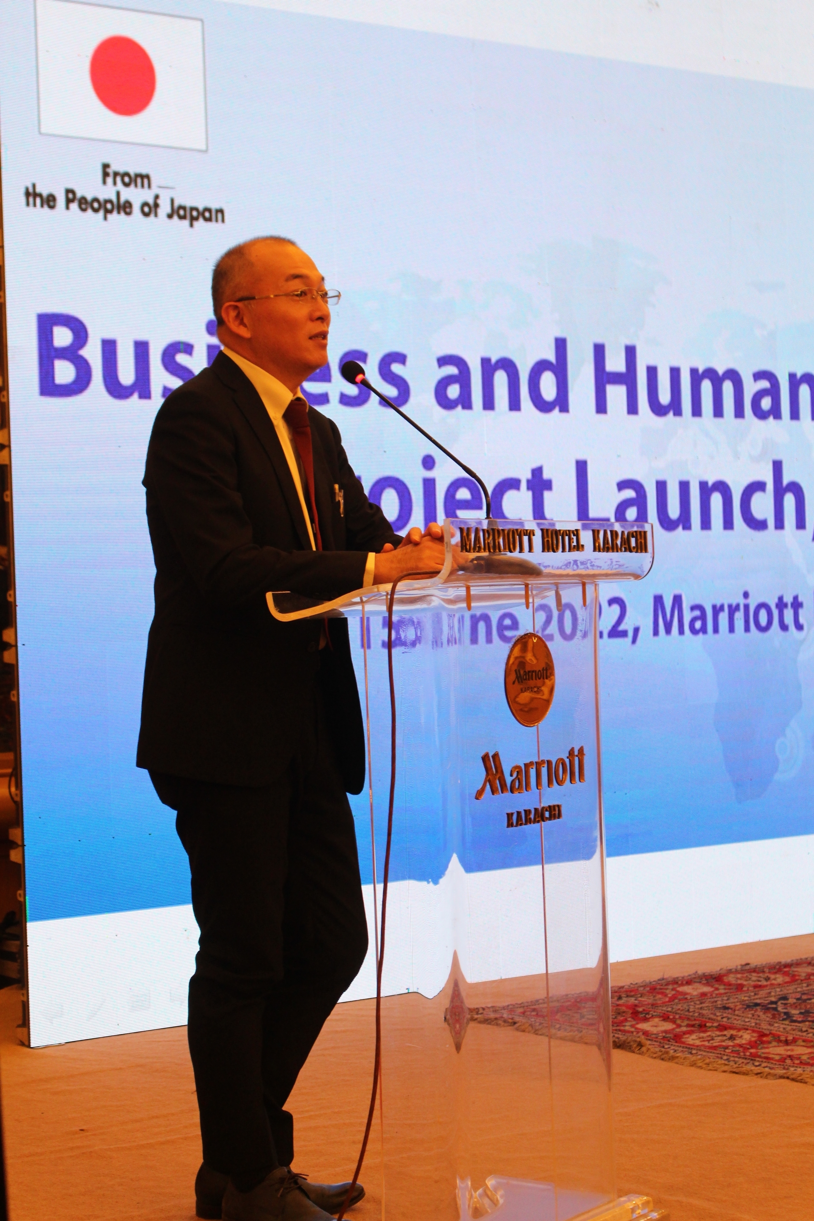 Mr. Tadayoshi Hiraki, Commercial Attaché at the Embassy of Japan
